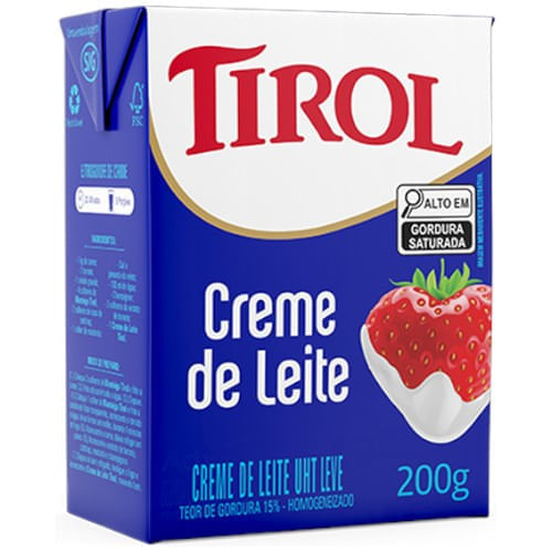 Creme de Leite Tirol UHT 200g