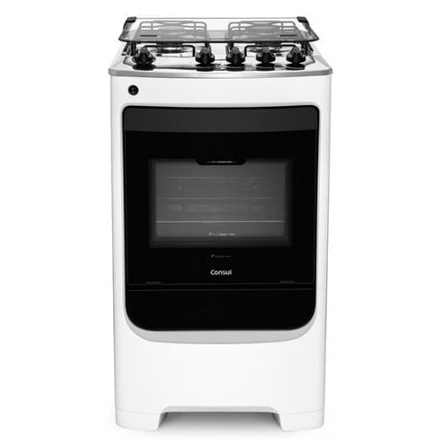 Fogão 4 Bocas Consul Automático Bivolt Branco CFO4NAB