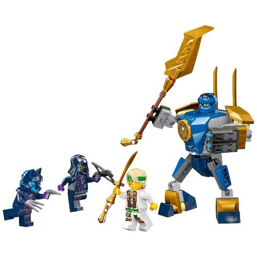 Bloco Lego Ninjago Pack Combate Robô Do Jay 71805