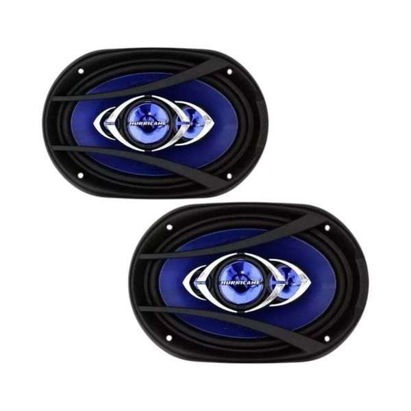Alto-Falante Quadraxial Hurricane CM69 6x9 180W RMS (Par) (MP)