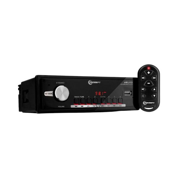 Rádio Player Automotivo Amplificador Taramps Amplayer 400 MP3/Bluetooth/USB (MP)