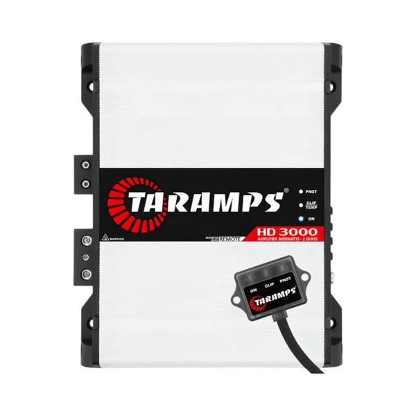 Módulo Amplificador Automotivo Full Range Taramps HD 3000 2 Ohms 3000W RMS (MP)