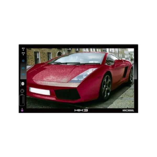 Central Multimídia KX3 Carplay Android 7 2DIN MP5 KRC3000L (MP)