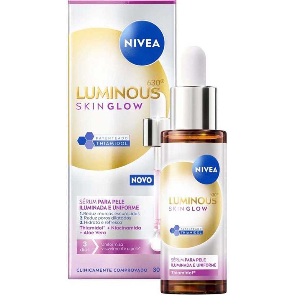 Sérum Facial Nivea Luminous 630 Skin Glow Pele Iluminada e Uniforme 30ml