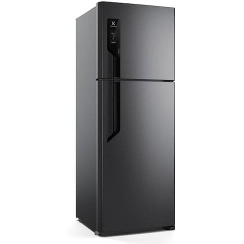 Geladeira Electrolux Duplex Frost Free 481L Efficient Com AutoSense Preto Inox Look TF71B