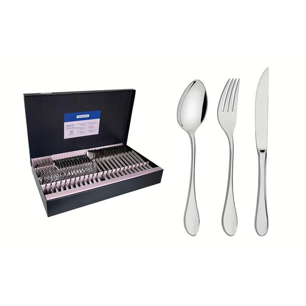 Faqueiro De Aço Inox Tramontina Italy 72 Peças (MP)