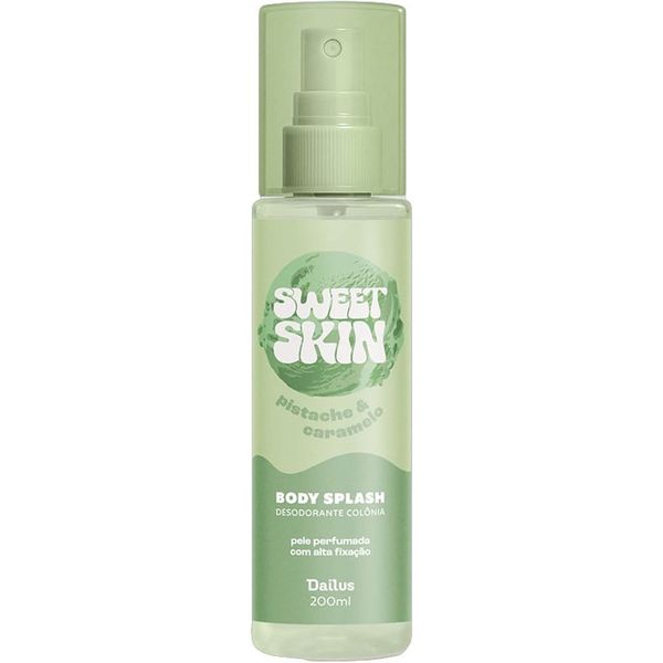 Body Splash em Calda Dailus Sweet Skin Ice Cream Mousse de Pistache 200ml