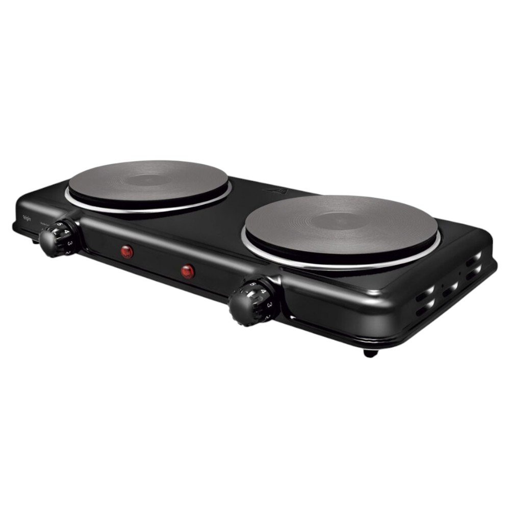 Fogão Elétrico Portátil Elgin 2 Bocas 2.000W 127V Preto (MP)