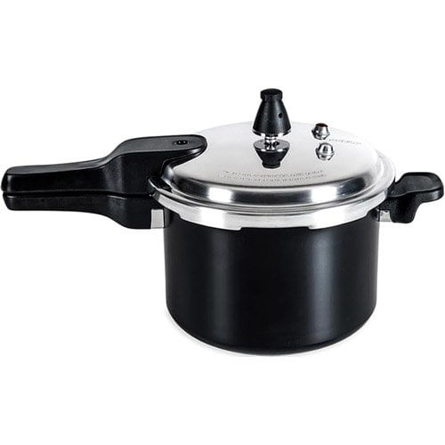 Panela de Pressão Brinox 4,2 Litros Com Indução Cerâmica Preto Fosco 4954/100 (ID)