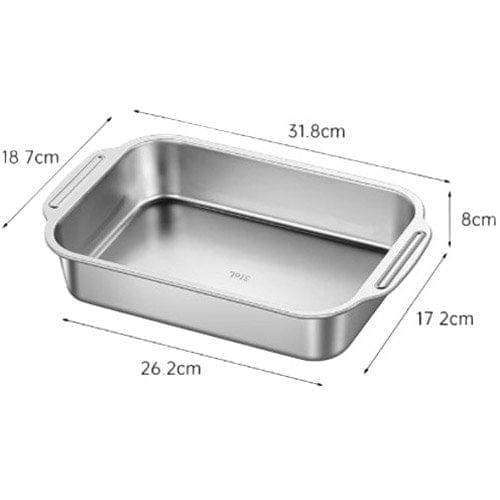 Assadeira Inoxidável Nice 32cm T-BI