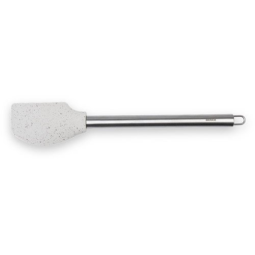 Espátula em Aço Inox e Silicone 33cm Brinox Creme 2258/323 (ID)