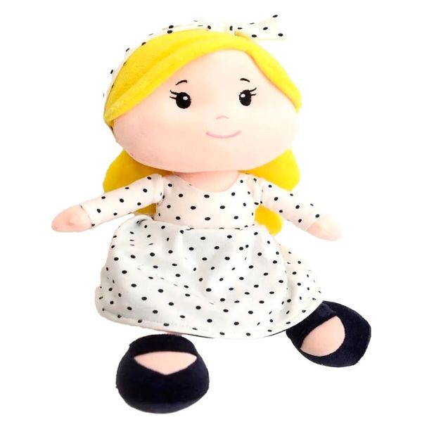 Boneca De Pelúcia Zip Toys Clara Antialérgico 35x12cm (MP)
