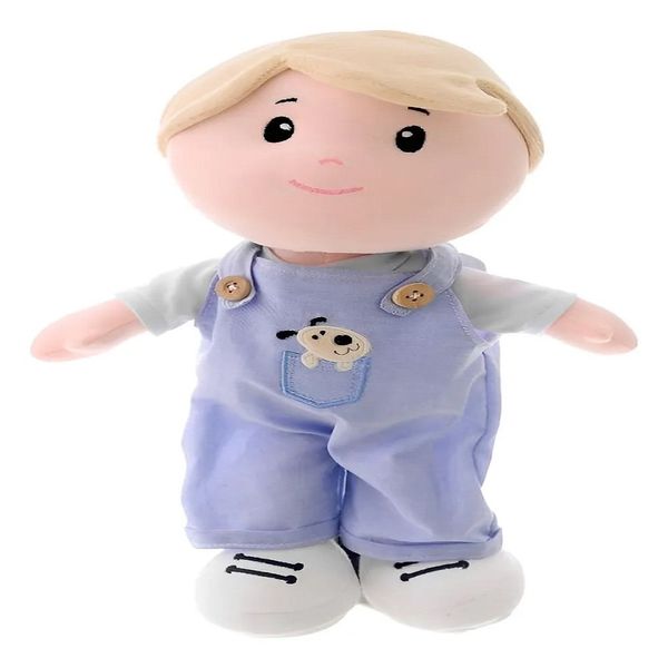 Boneco De Pelúcia Zip Toys Gael Antialérgico 35x12cm 63725 (MP)