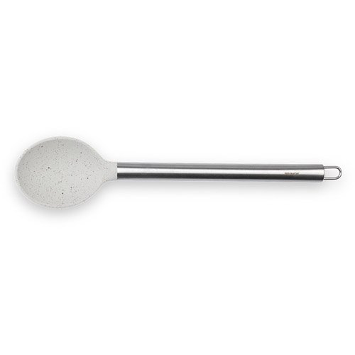 Colher para Arroz em Aço Inox e Silicone 33,5cm Creme Brinox (ID)