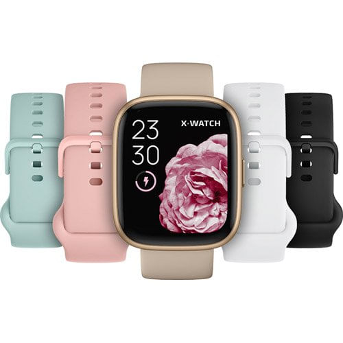 Kit Smartwatch Unissex X-Watch Dourado XSWUQPI011A-PXTX