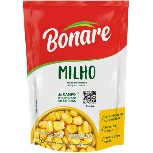 Milho Verde Bonare Pouch com 170g