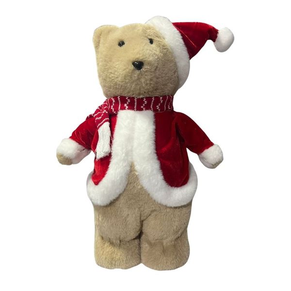 Boneco Bela Flor Urso Com Casaco 42cm 98345 (MP)