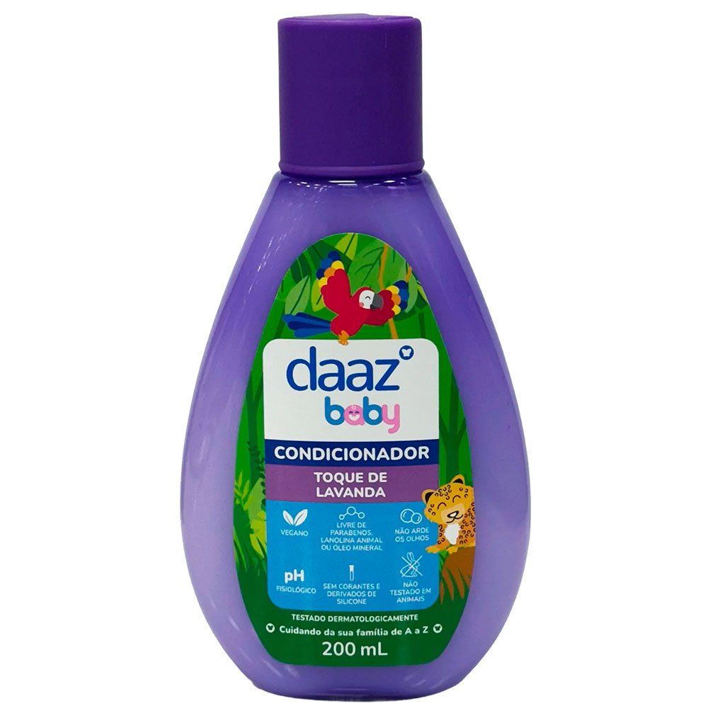 Condicionador Daaz Baby Toque De Lavanda 200ml