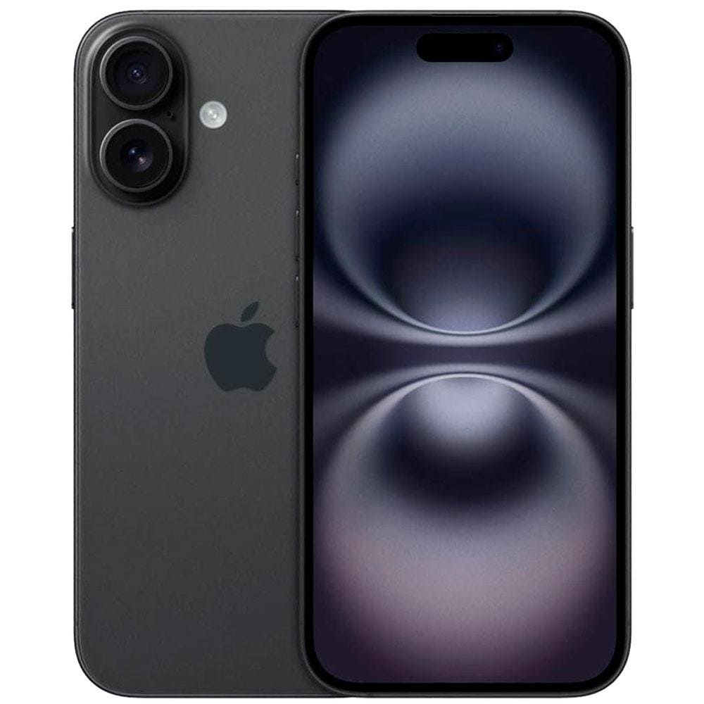 Apple Iphone 16 128GB Preto Tela 6.1" iOS 18