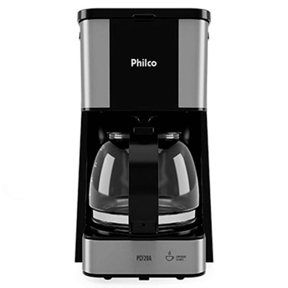 Cafeteira Elétrica Philco Capacidade 20 Cafezinhos 127v Preto PCF20A
