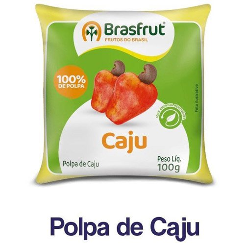 Polpa de Caju Brasfrut 100g
