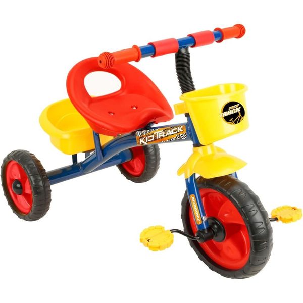 Triciclo Infantil TK3 Track Kid B Com Cestas Até 25kg Vermelho (MP)