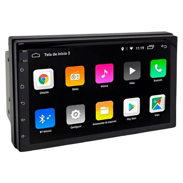 Central Multimídia MP5 E-Tech Premium Plus+ 9" 4G+64 Espelhamento (MP)
