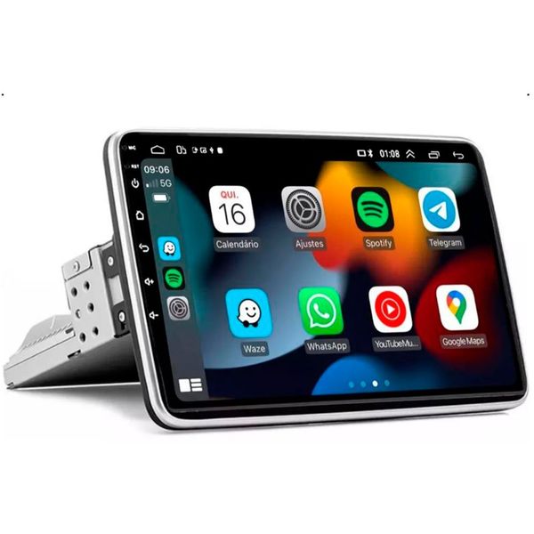 Central Multimídia MP5 E-Tech Premium Rotate 10.1" 2G+32 Espelhamento (MP)