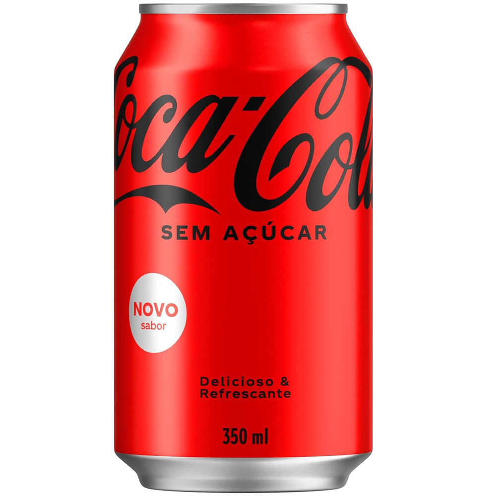 Refrigerante Coca-Cola Zero Lata 350ml