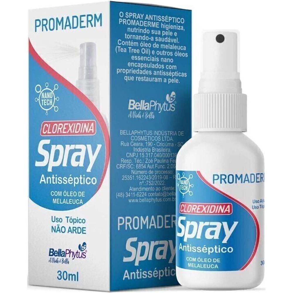 Spray Antisséptico Clorexidina BellaPhytus Promaderm 30ml