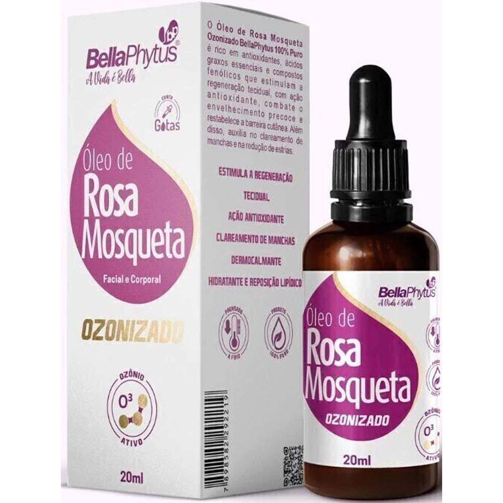 Óleo Rosa Mosqueta BellaPhytus Ozonizado 20ml