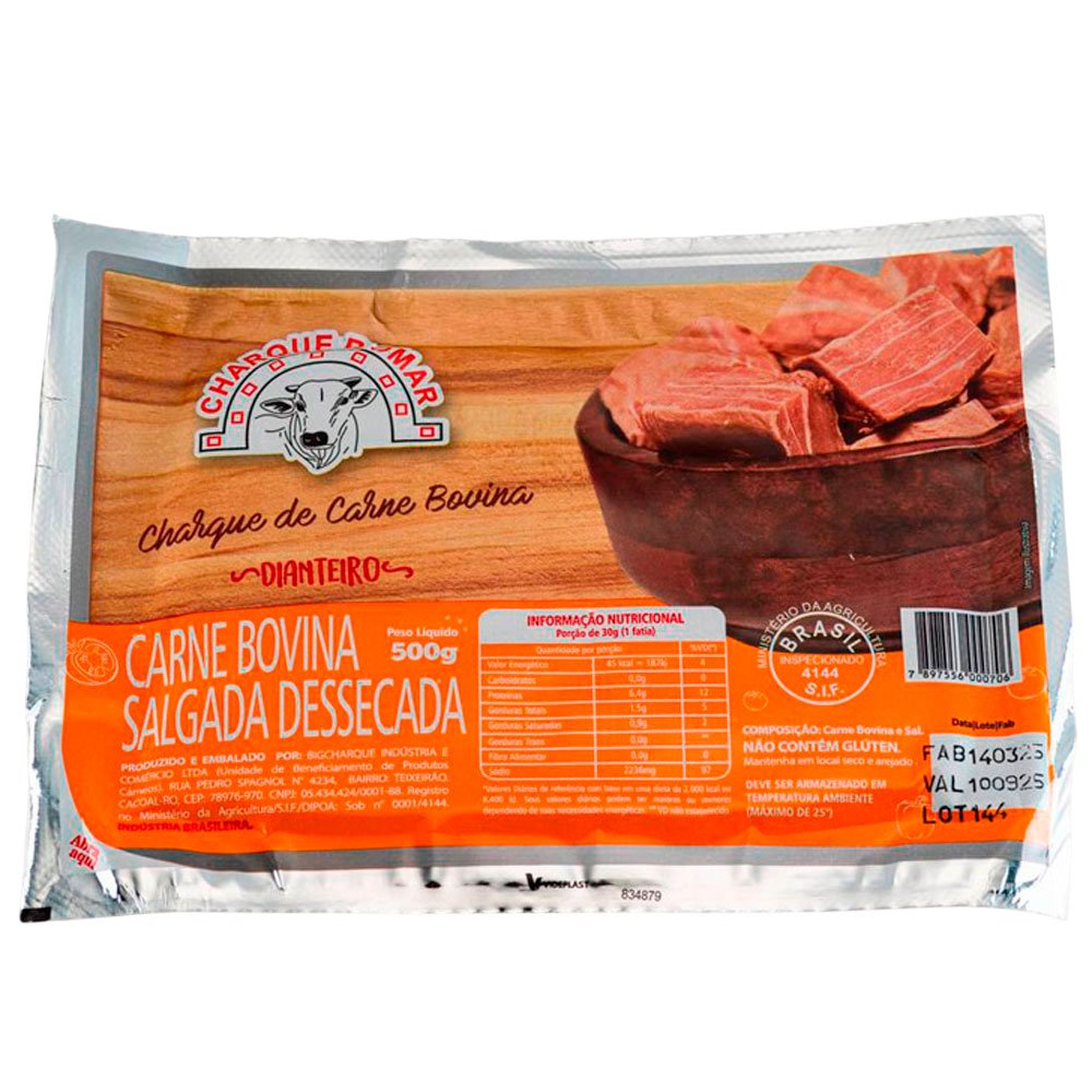 Charque Dianteiro 500g