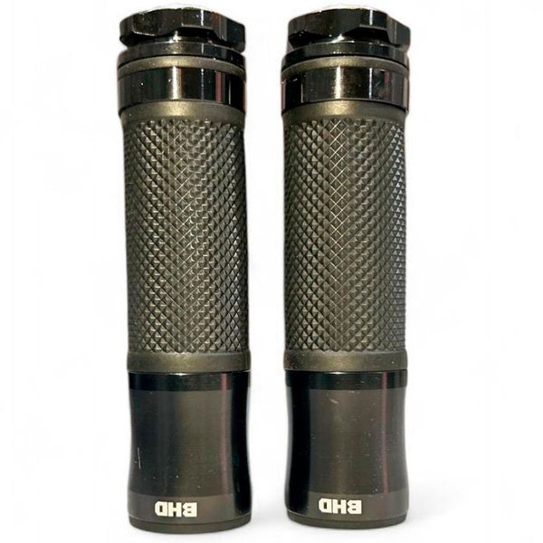 Manopla Para Moto BHD Universal Fire Force Sem Roldana Preto (MP)