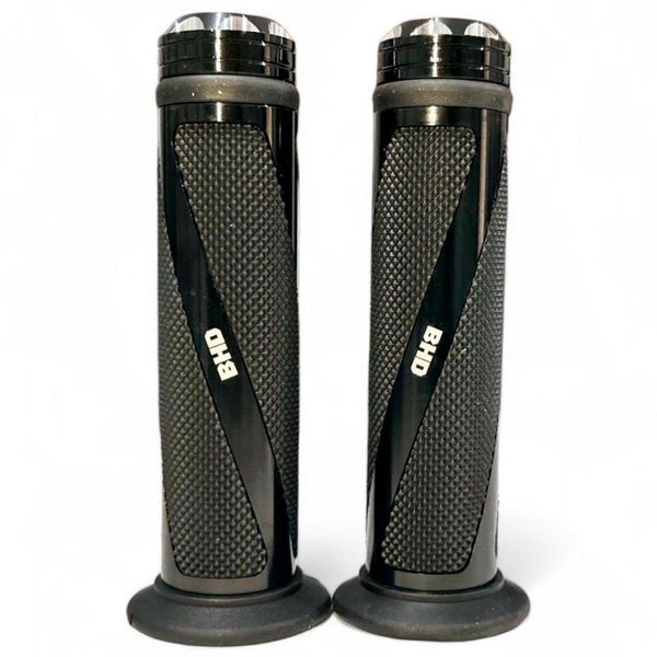 Manopla Para Moto BHD Universal Pro-Melting Sem Roldana Preto (MP)