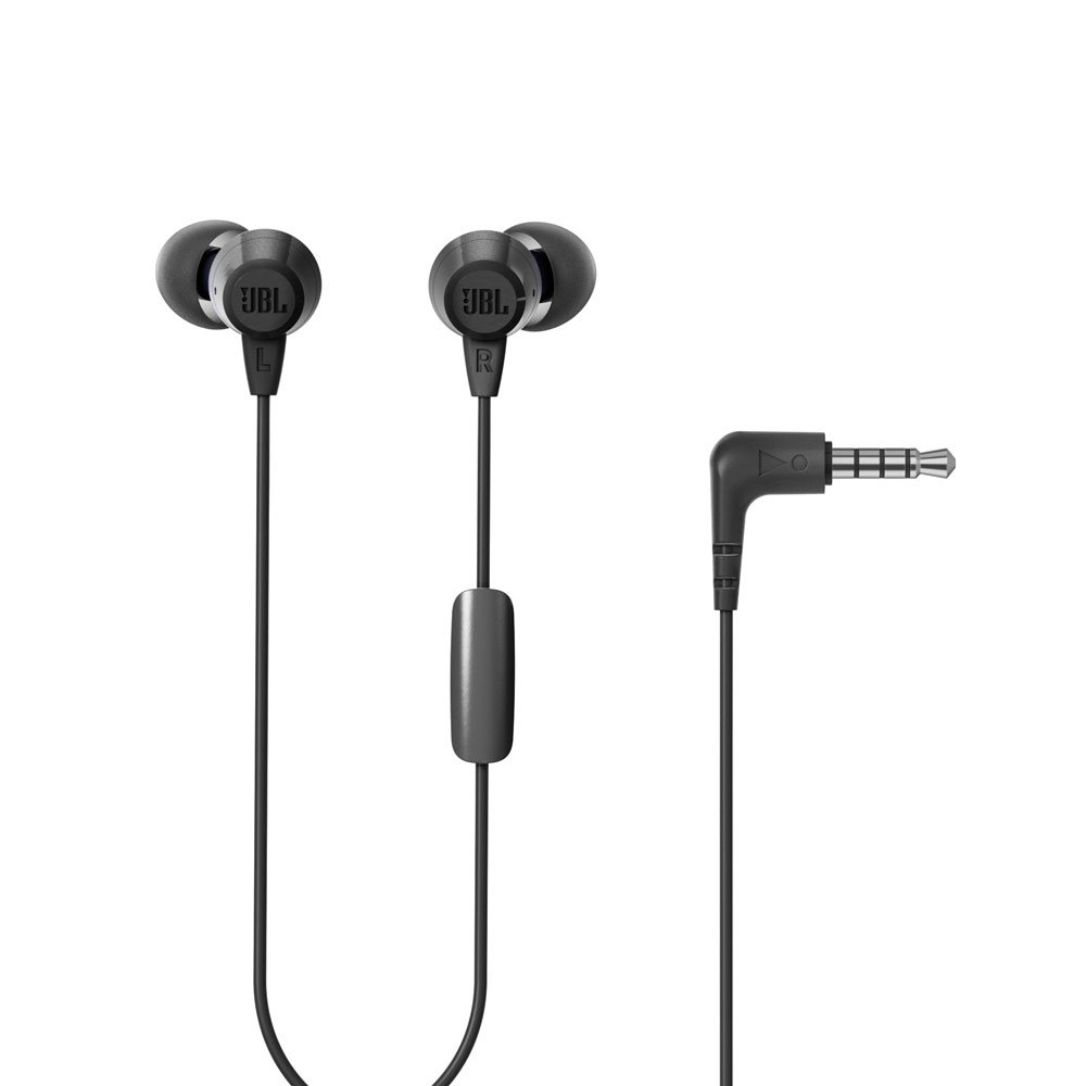 Fone de Ouvido com Fio In-Ear JBL Preto C50HI