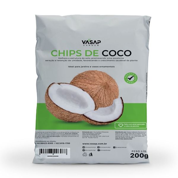 Chips Casca De Coco Vasap 200g (MP)