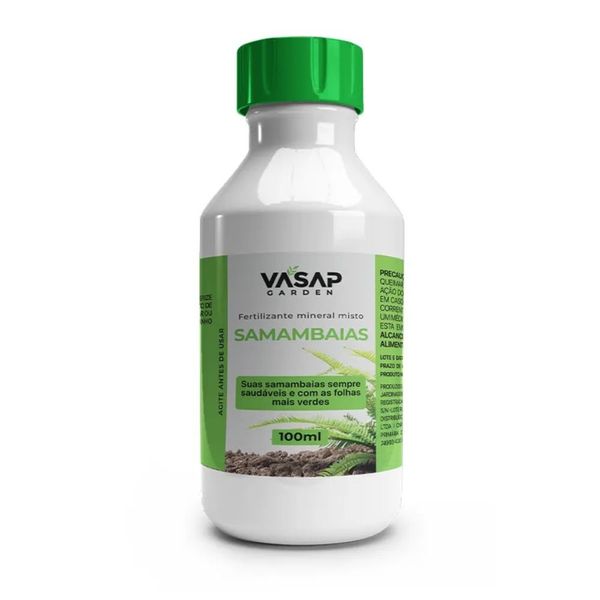 Fertilizante Mineral Vasap Misto Samambaias 100ml (MP)