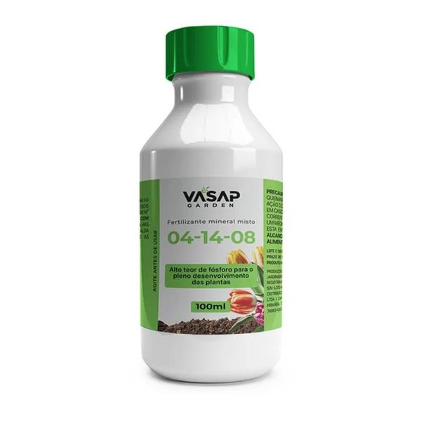 Fertilizante Mineral Vasap Misto 04-14-08 100ml (MP)