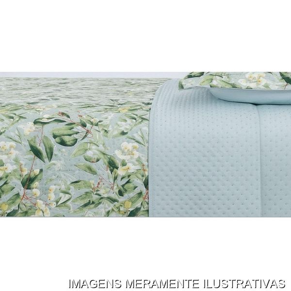 Kit Colcha King Habitat 3 Peças Eucalipto 260x280cm (MP)