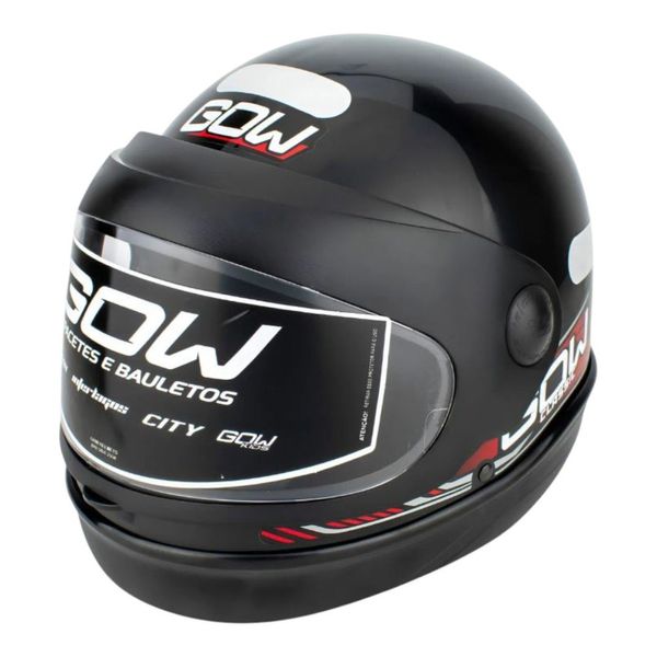 Capacete GOW Interlagos Classic Preto 62 (MP)