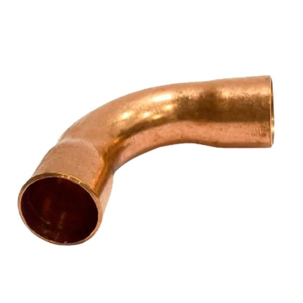 Curva De Cobre Hulter 90° Longa 1/2" (MP)