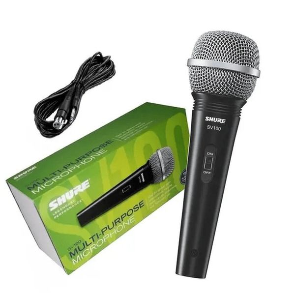 Microfone Com Fio Shure Mão SV100 (MP)