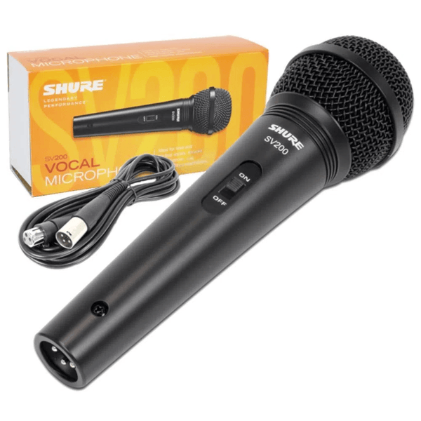 Microfone Com Fio Shure Mão SV200 (MP)