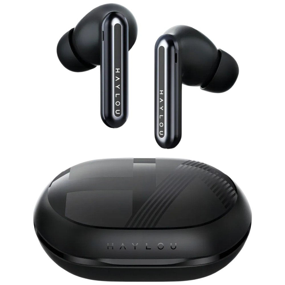Fone De Ouvido Bluetooth Haylou Mori IPX4 Plus Preto E-BI