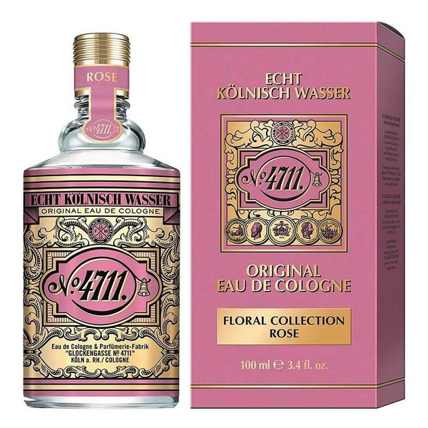 Perfume Unissex Royal Opera 4711 Floral Collection Rose EDC 100ml (MP)