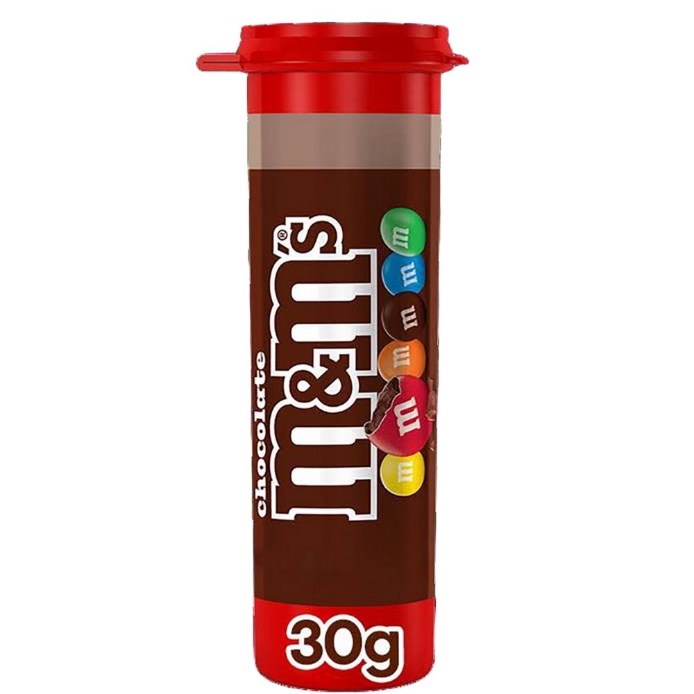 Chocolate M&Ms Mini Tubo Ao Leite 30g 1 Unidade Sortido