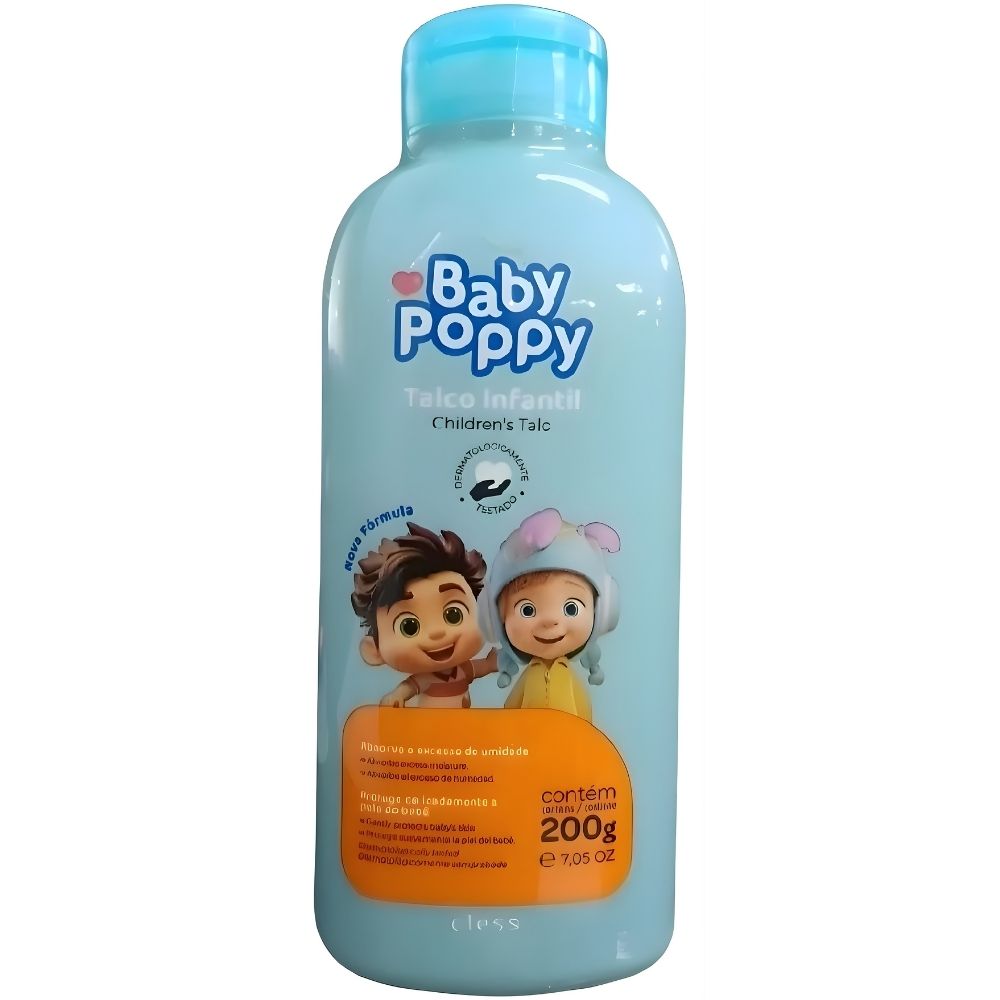 Talco Infantil Baby Poppy 200g