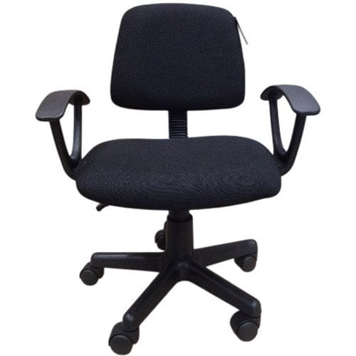 Cadeira Para Escritório Metal/PVC Latcor Preto LC004-2
