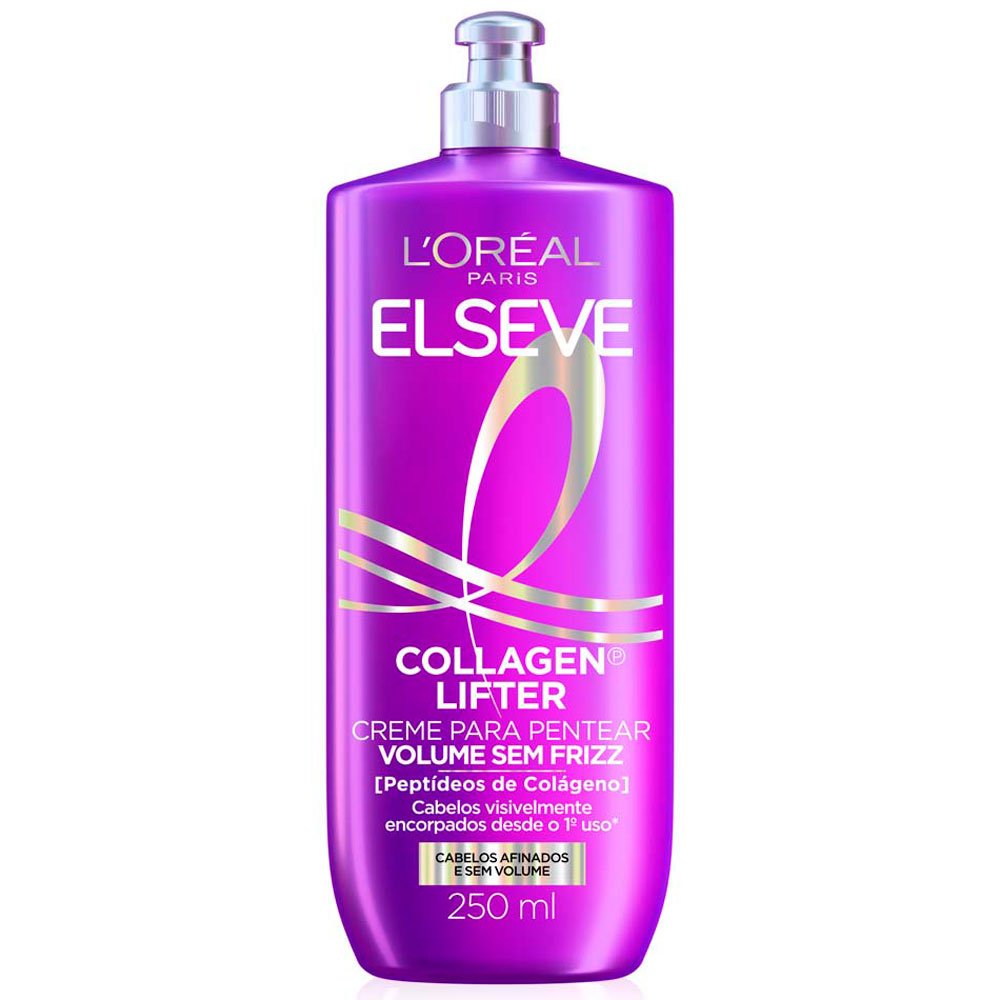 Creme Para Pentear L'Oréal Paris Elseve Collagen Lifter 250ml