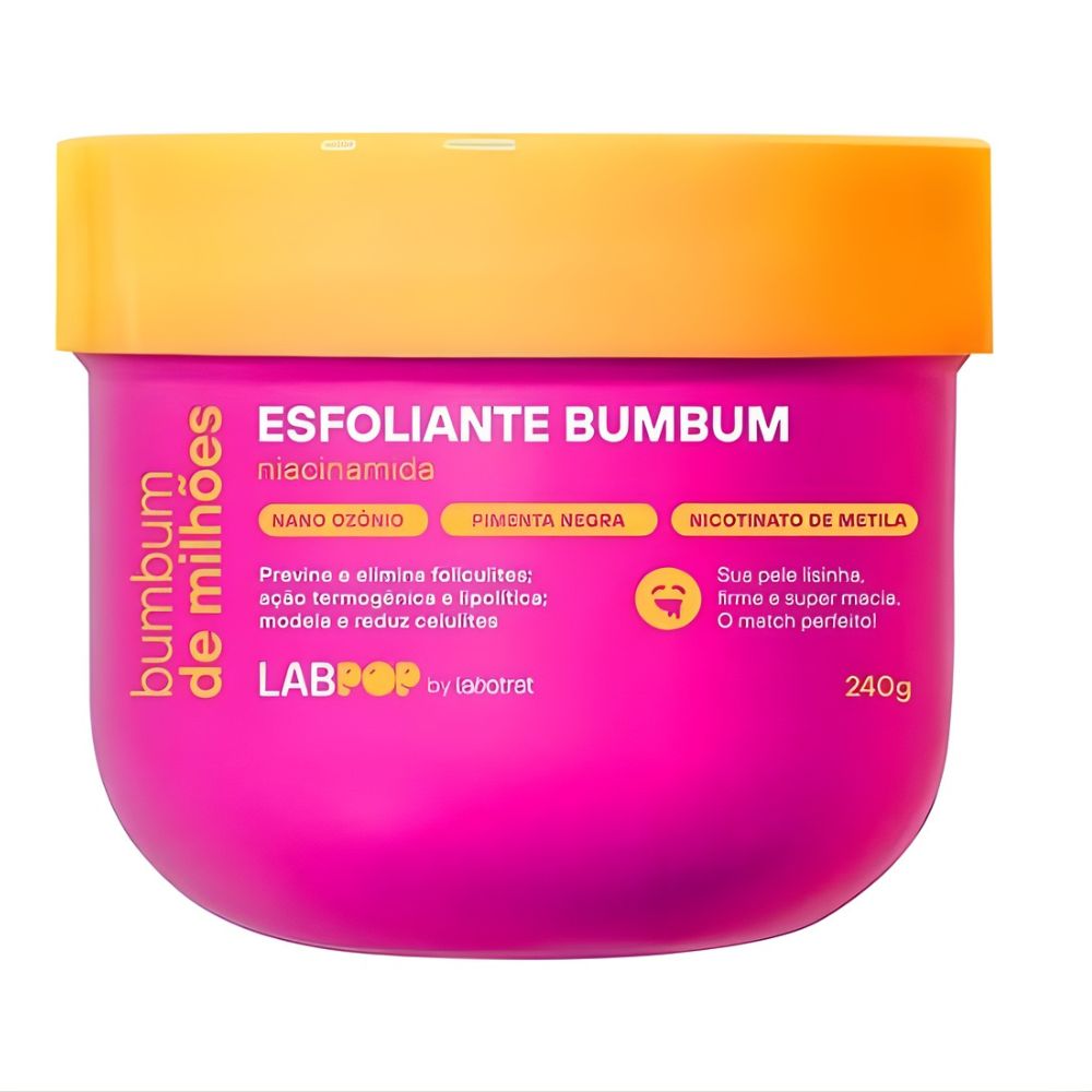 Esfoliante Bumbum de Milhões Labotrat Labpop 240g